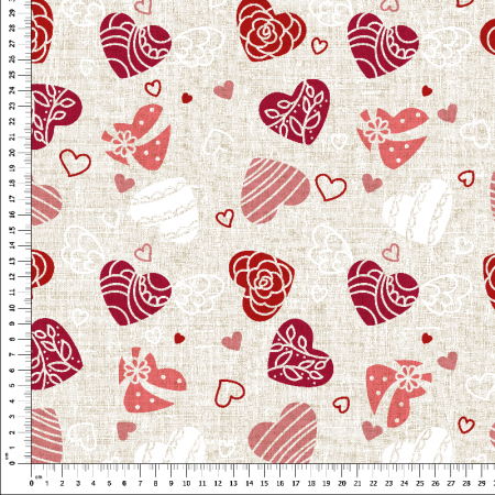 Metraje impermeabile - Teflonat Amour