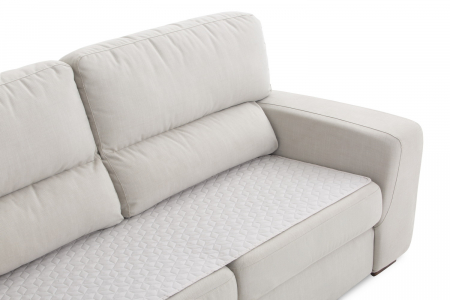 Huse canapele - Topper protectie canapea, Belmarti, Geo Teflon, Ivoire