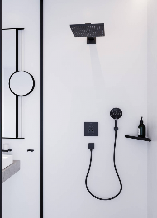 Baterie termostatică duș cu 2 ieșiri Shower Select Hansgrohe încastrată [9]