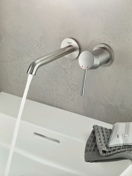 Baterie lavoar incastrata monocomanda Essence Grohe cu pipa 23 cm [2]