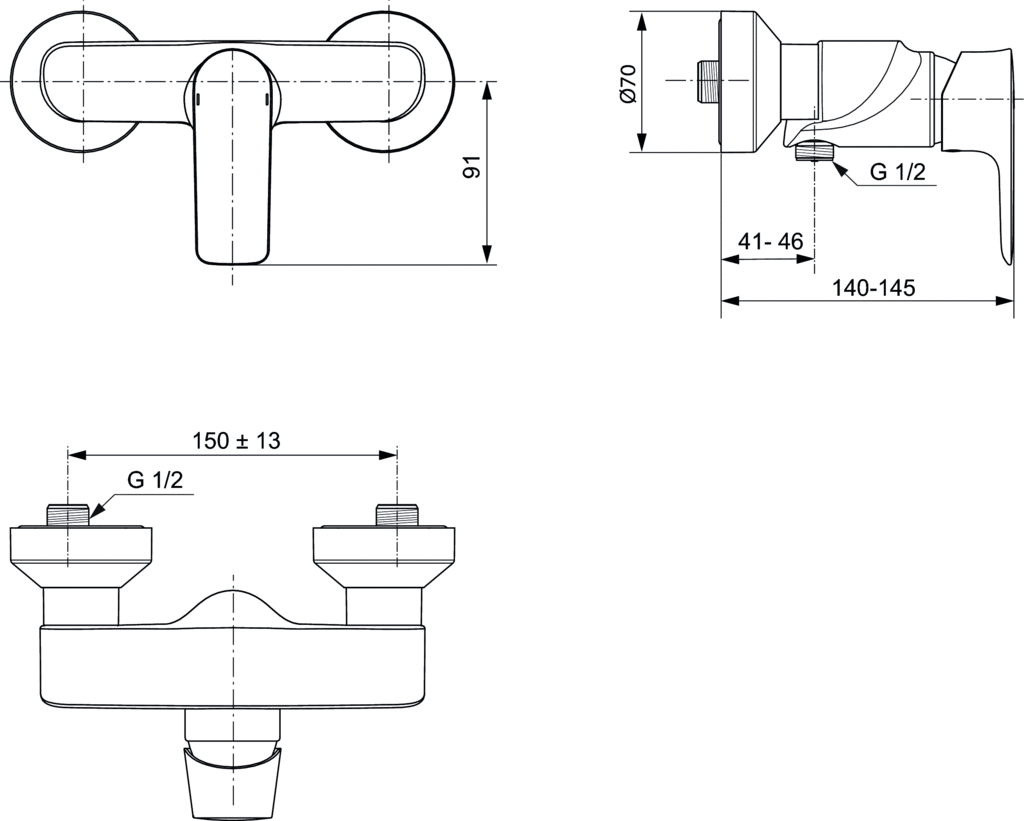 Baterie dus Connect Air Ideal Standard [2]
