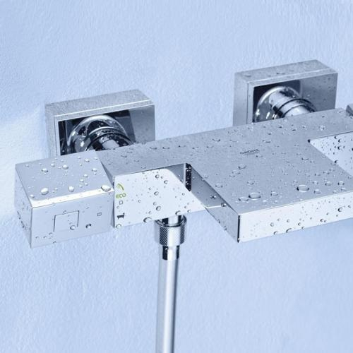 Baterie cada/dus termostatica cu montare pe perete Grohtherm Cube Grohe [4]