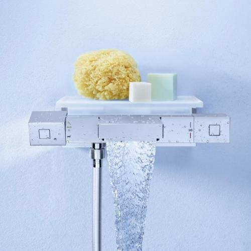 Baterie cada/dus termostatica cu montare pe perete Grohtherm Cube Grohe [6]