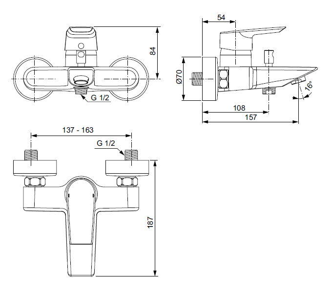Baterie dus Tesi Ideal Standard A581AA [2]