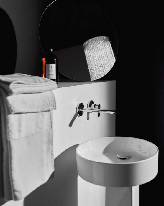 Baterie lavoar Connect Air Ideal Standard incastrata cu pipa 22,5 cm [2]