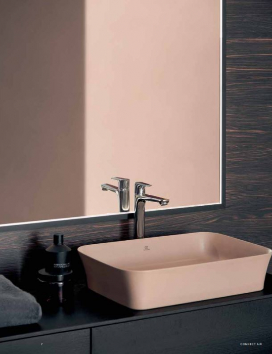 Baterie lavoar inalta Connect Air Ideal Standard tip vessel [5]