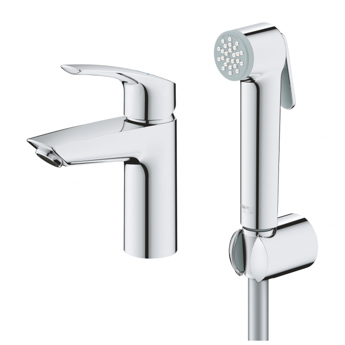 Baterie lavoar S Grohe Eurosmart Hygienica cu dus igienic [5]