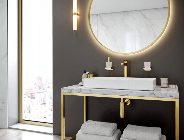 Baterie lavoar TALIS E 240 Hansgrohe cu ventil [2]