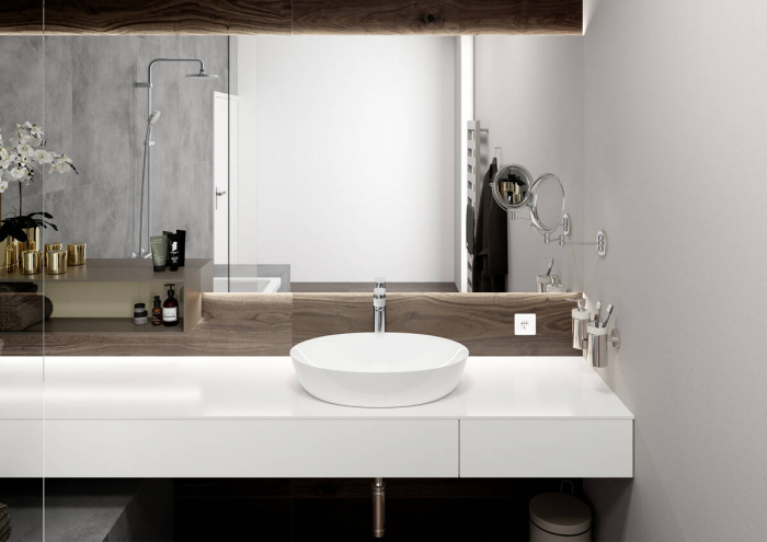 Baterie lavoar Vernis Blend 190 Hansgrohe crom [2]