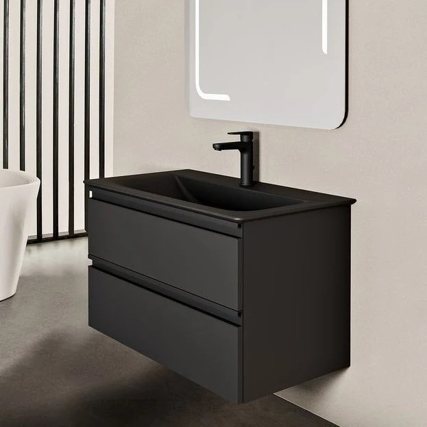 Lavoar 64 x 46 cm silk black Connect Air Ideal Standard E0289V3 [2]