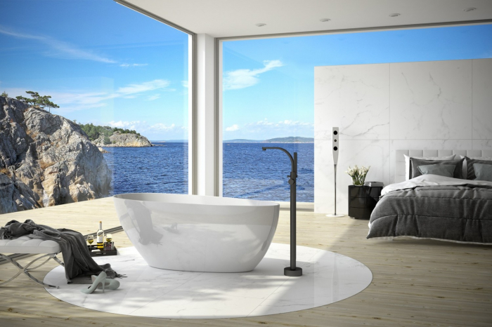 Cada freestanding 160 cm Goya alba [2]