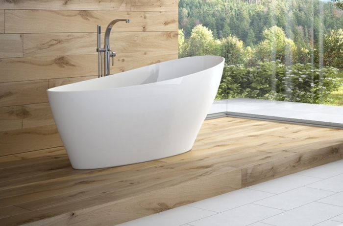 Cada freestanding 165 cm Keya alba [2]