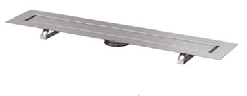 Canal2 de dus TECE drainline pentru piatra naturala, dreapta, cu membrana de etansare Seal System, cu placa suport pentru partea centrala detasabila L =80 cm [4]