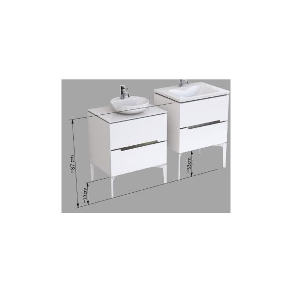 Set picioare pentru mobilier suspendat Oristo [4]