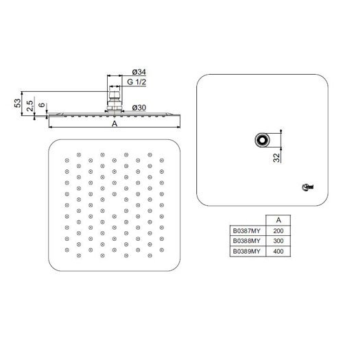 Dus fix Idealrain Luxe M1 B0388MY [2]