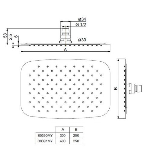 Dus fix Idealrain Luxe M1 B0391MY [3]