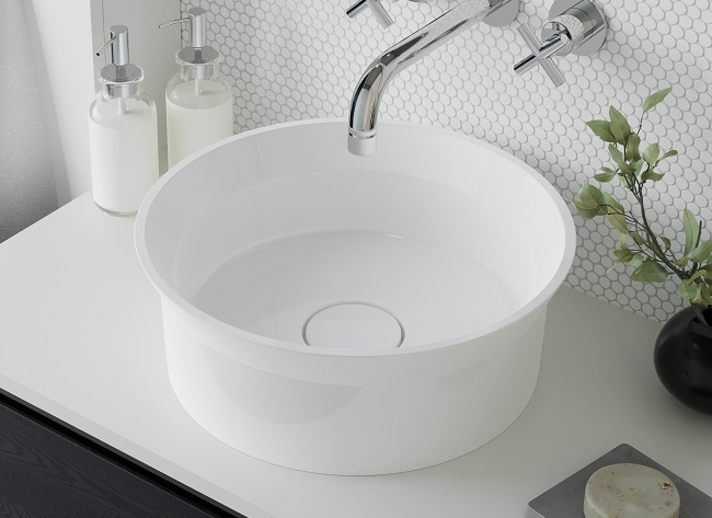 Lavoar rotund Dresda Cast Marble [2]