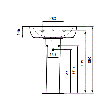 Lavoar 60 cm Tempo Ideal Standard [3]