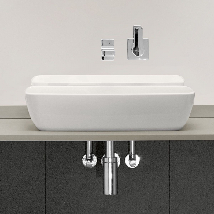 Lavoar pe blat 58x38 cm, dreptunghiular, Artis VILLEROY&BOCH 41725801 [4]