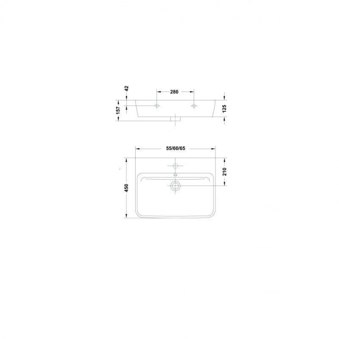 Lavoar Emma Gala 27000 55/60/65x45 cm [2]
