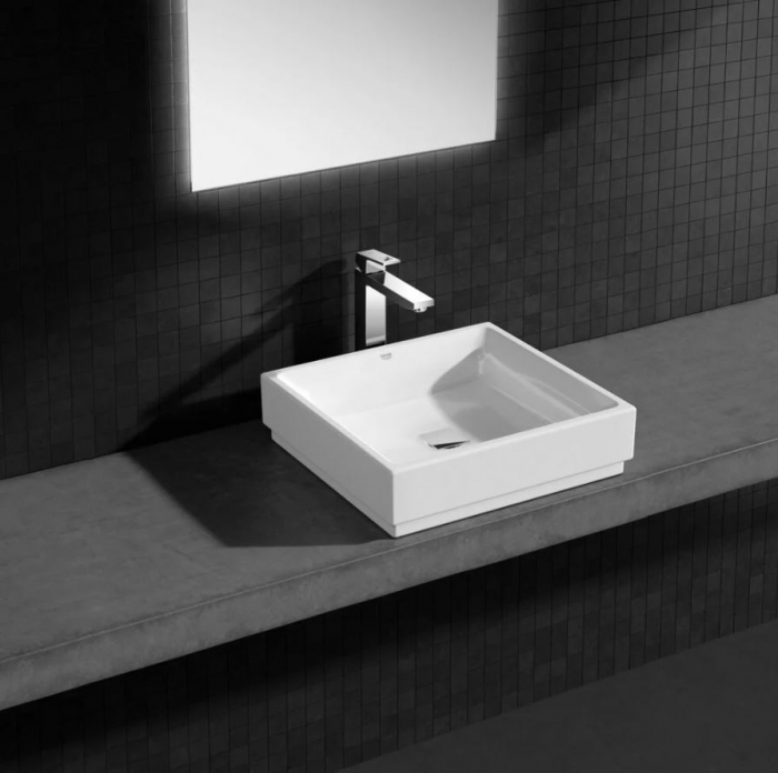 Lavoar pe blat 50x47 cm Cube Ceramic Grohe [2]