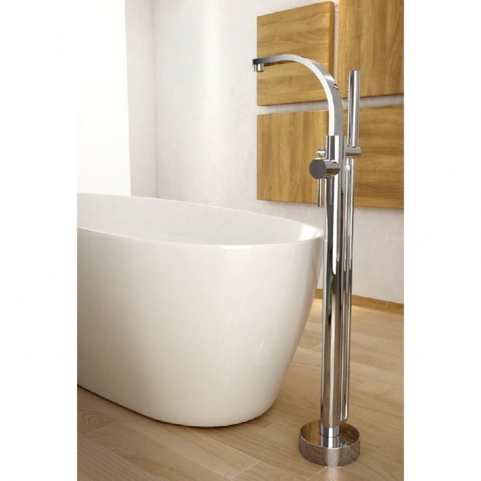 Baterie cadă freestanding Decco Besco crom [2]