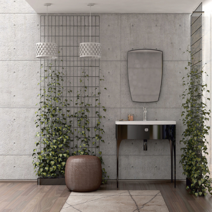 Mobilier stativ 82 cm cu un sertar Louis [3]