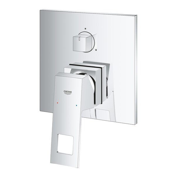 Baterie cadă/duș monocomandă încastrată Eurocube Grohe cu 3 ieșiri [3]