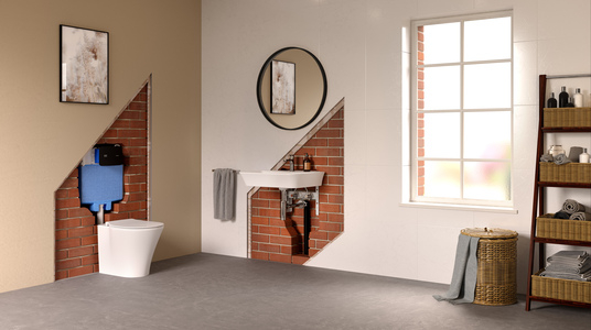 Rezervor incastrat pentru vas WC Prosys 80 mm [3]