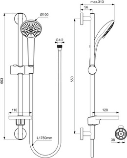Set de dus Idealrain Soft 3 B9415AA [3]