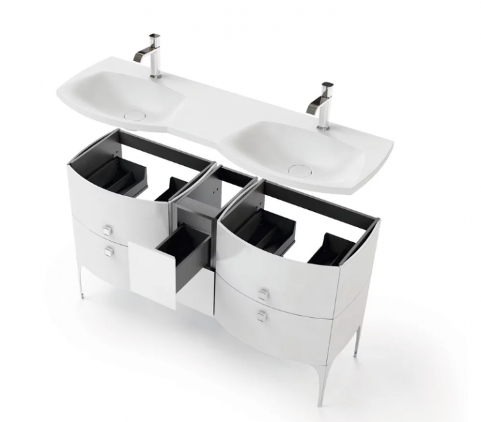 Set mobilier si lavoar 144 cm Louis [2]