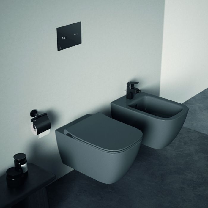 Vas WC suspendat Rimless I.Life B gri lucios [4]