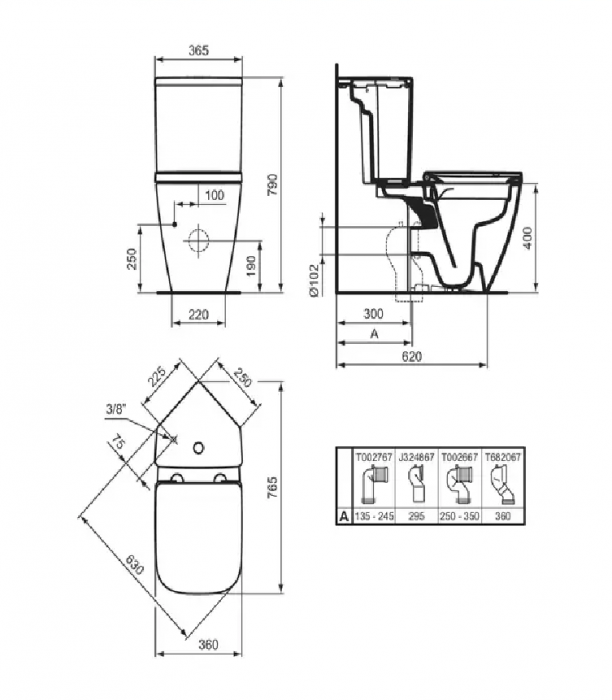 Rezervor WC montaj pe colt I.Life S [3]