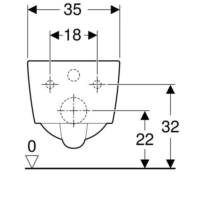 Vas WC suspendat Icon Square [3]
