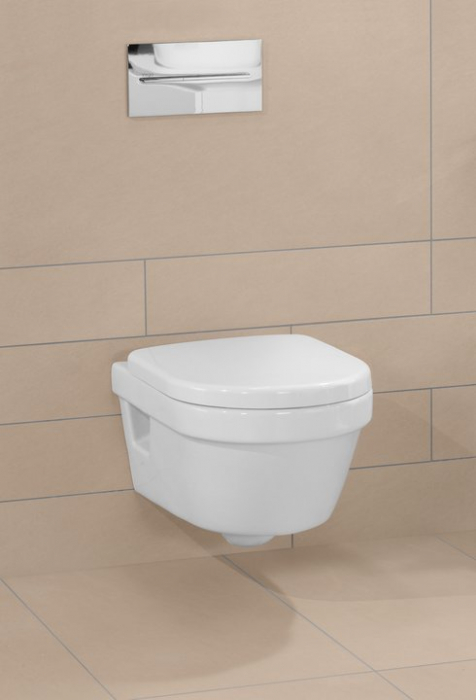 Set vas WC suspendat cu DIRECT FLUSH si capac soft close Architectura VILLEROY & BOCH [2]