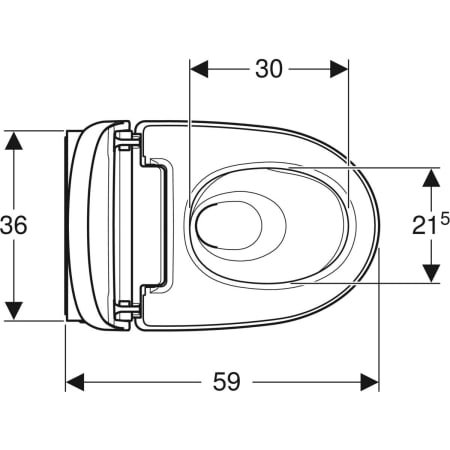 WC suspendat AquaClean Mera Classic Geberit [3]