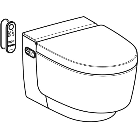 WC suspendat AquaClean Mera Classic Geberit [2]