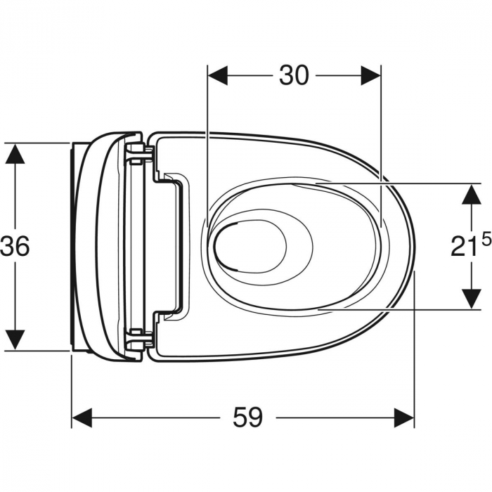 WC suspendat AquaClean Mera Comfort Geberit [3]
