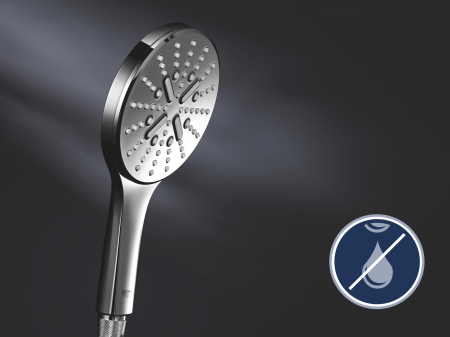 Set dus cu 3 jeturi si bara 60 cm Rainshower SmartActive 130 Grohe crom alb [7]