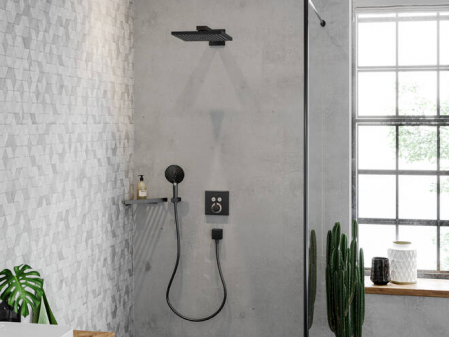 Baterie termostatică duș cu 2 ieșiri Shower Select Hansgrohe încastrată [6]