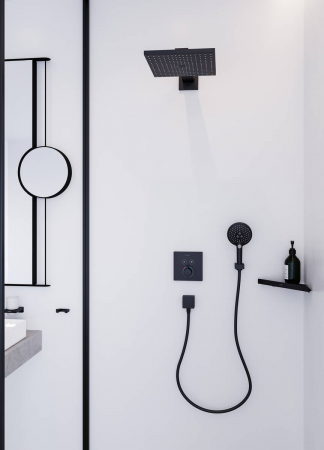Baterie termostatică duș cu 2 ieșiri Shower Select Hansgrohe încastrată [8]