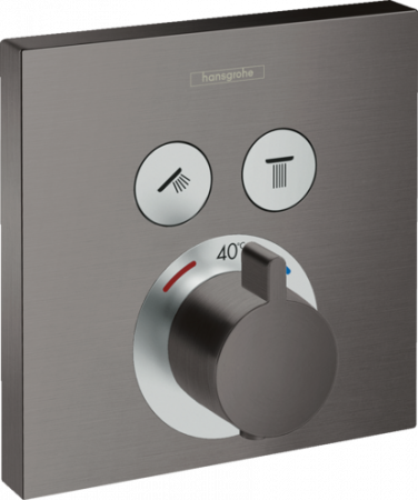 Producatori Colectii - Baterie termostatică duș cu 2 ieșiri Shower Select Hansgrohe încastrată