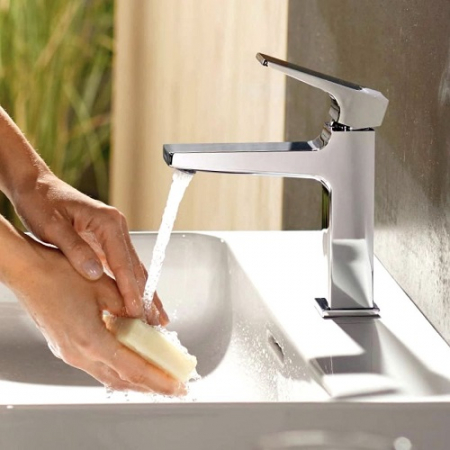 Baterie lavoar Metropol 110 Hansgrohe cu ventil [2]