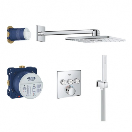 Baterii - Sistem duș încastrat termostatic Grohtherm Smartcontrol Grohe