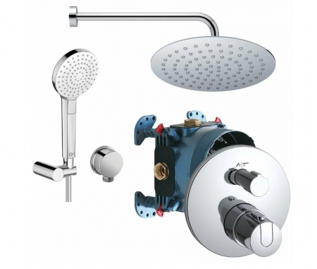 Baterii cada - Sistem dus termostatic Ceratherm 100 Ideal standard cu baterie cada-dus