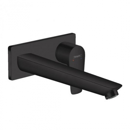 Baterie lavoar perete Talis E Hansgrohe cu pipă 22,5 cm [3]