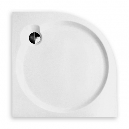 Cadite dus - Cuva dus semirotunda Dream Flat Roth 80 cm