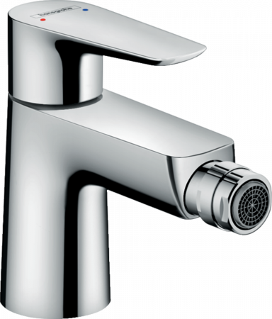 Baterie bideu Talis E Hansgrohe cu ventil [4]