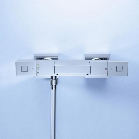 Baterie cada/dus termostatica cu montare pe perete Grohtherm Cube Grohe [2]