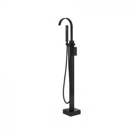 Baterii cada - Baterie cadă freestanding Modern II Besco negru mat